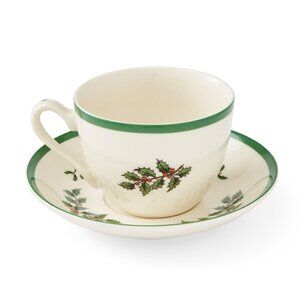 Spode Christmas Tree Teacup & Saucer